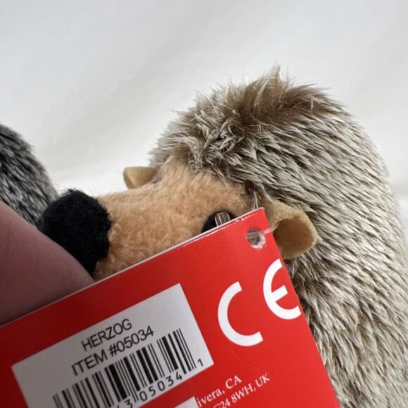 Aurora - Mini Plush - Two Hedgehog Stuffed Animals - One with Tag - New - CUTE!! - Picture 7 of 10